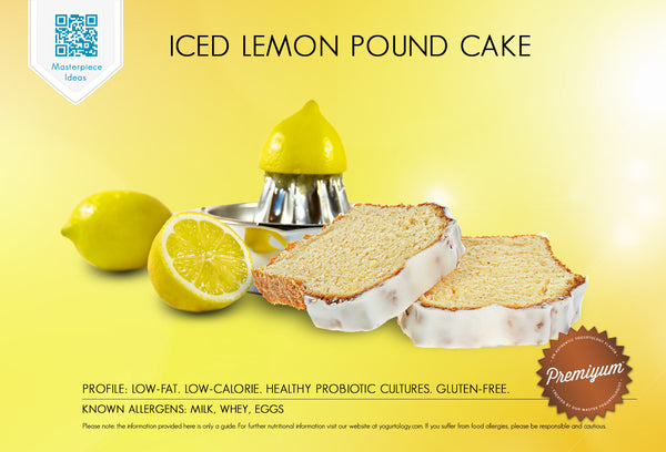 Iced Lemon Pound Cake